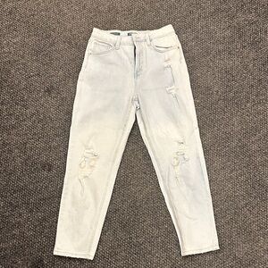 Wild Fable Light Gray Cropped Jeans